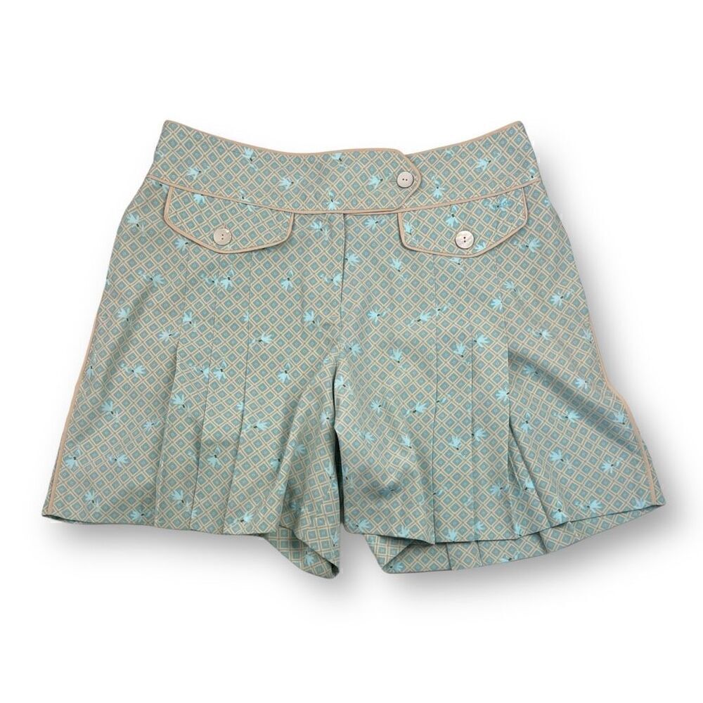 IZOD XFG Golf Pleated Culotte Shorts Size 10